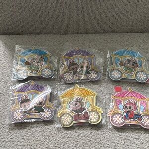 Colorful Animal Carriage Stickers Set